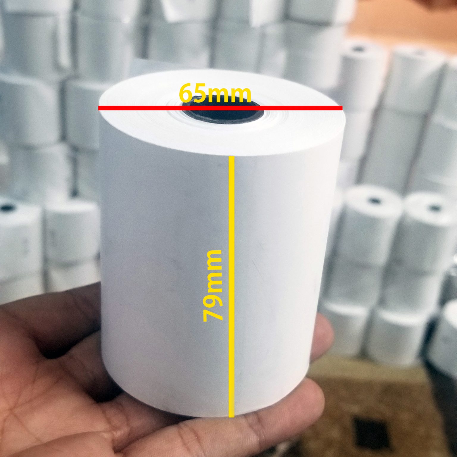 Size of Thermal Printer Paper Thermal Paper Roll in Pakistan, Thermal